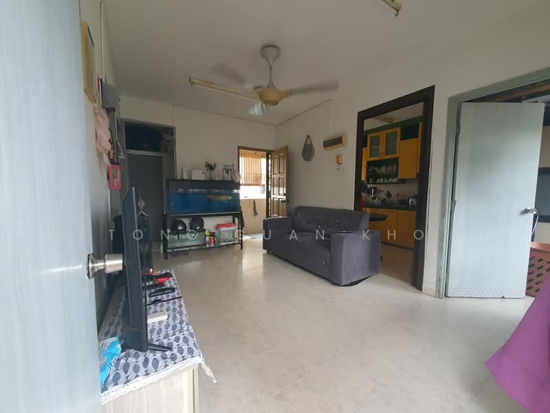 Flat for Sale at Ketapang Flat - Tong Guan Kho - Living Room - PropertyGuru.com.my