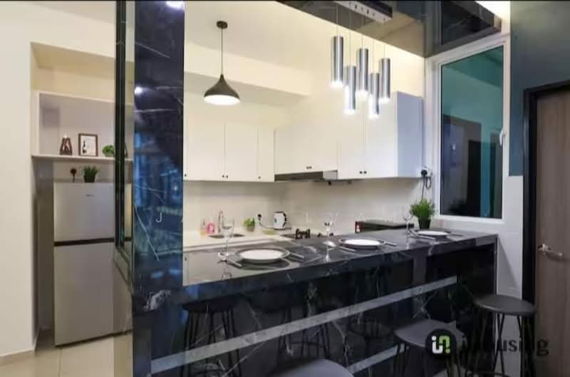 Service Residence for Sale at Novo 8 Residence - Jay Selvam - Kitchen - PropertyGuru.com.my
