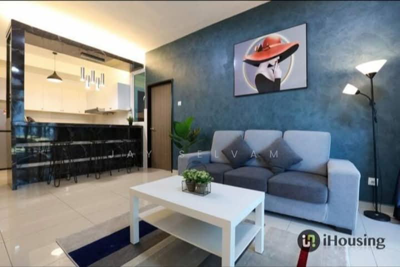 Service Residence for Sale at Novo 8 Residence - Jay Selvam - Living Room - PropertyGuru.com.my