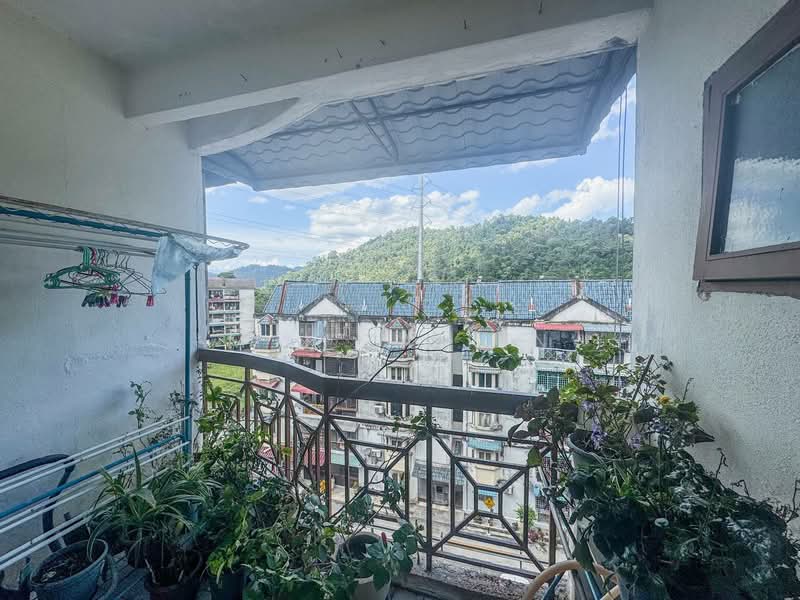 Apartment for Sale at Antara Apartment - M.J Zairin - Balcony - PropertyGuru.com.my