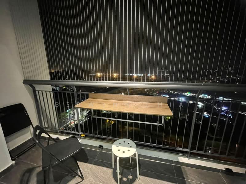 Condominium for Rent at La Thea Residences - Berwynn Chia - Balcony - PropertyGuru.com.my