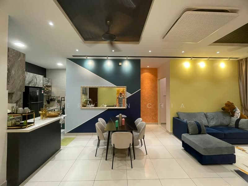 Condominium for Rent at La Thea Residences - Berwynn Chia - Living Room - PropertyGuru.com.my