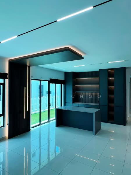 Semi-Detached House for Sale in Bandar Cassia (Batu Kawan) - Elvin Choo - Living Room - PropertyGuru.com.my