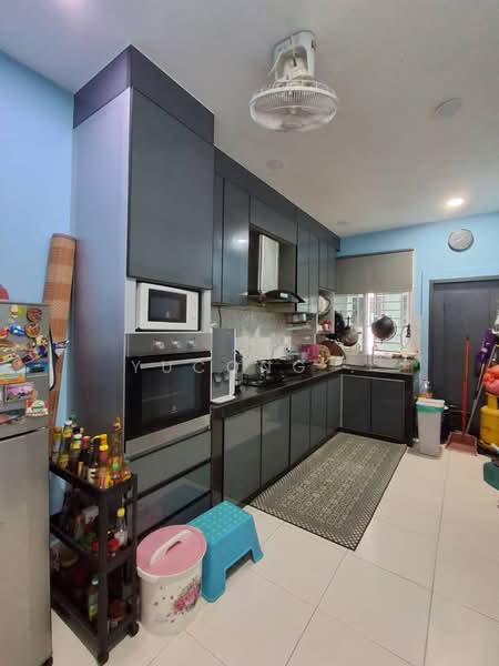 2-storey Terraced House for Sale in Taman Scientex Senai (Senai) - Yucong . - Kitchen - PropertyGuru.com.my
