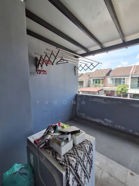 2-storey Terraced House for Sale in Taman Scientex Senai (Senai) - Yucong . - Balcony - PropertyGuru.com.my