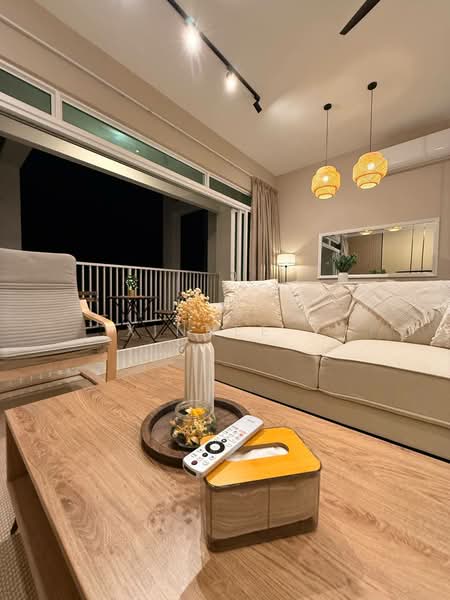 Condominium for Rent at Ferringhi Residence 2 - Xinnee . - Living Room - PropertyGuru.com.my