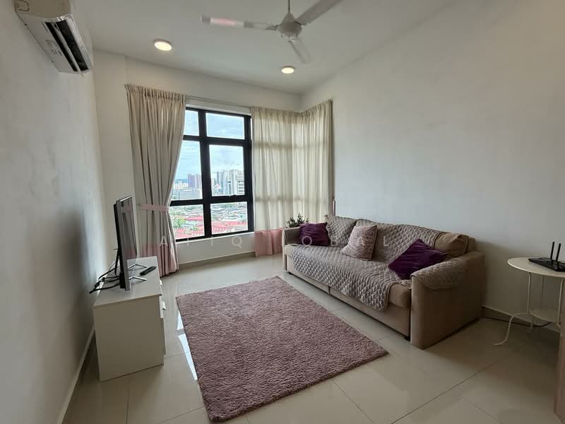 Chymes @ Gurney untuk Untuk Disewa - RM 2,400 /bulan, Mac 2026 - Living Room - PropertyGuru.com.my