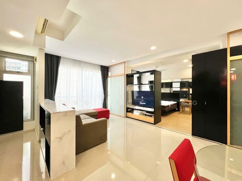 Service Residence for Rent at Verve Suites - Chong Teck Seng - Living Room - PropertyGuru.com.my