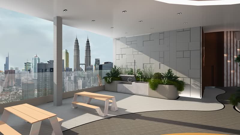 Service Residence for Sale at Golden Crown Residence - Kevin Chew - Balcony - PropertyGuru.com.my