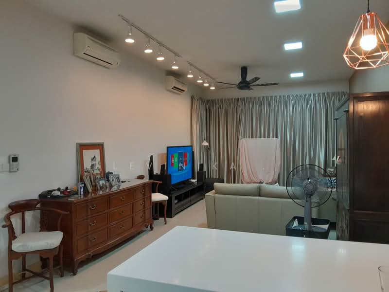 Service Residence for Sale at G Residence - Levinika . - Living Room - PropertyGuru.com.my