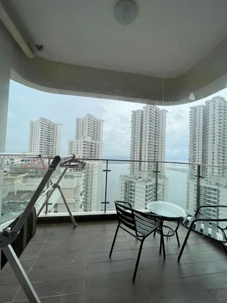 Bay Point @ Country Garden Danga Bay untuk Untuk Disewa - RM 2,500 /bulan, Mac 2026 - Balcony - PropertyGuru.com.my