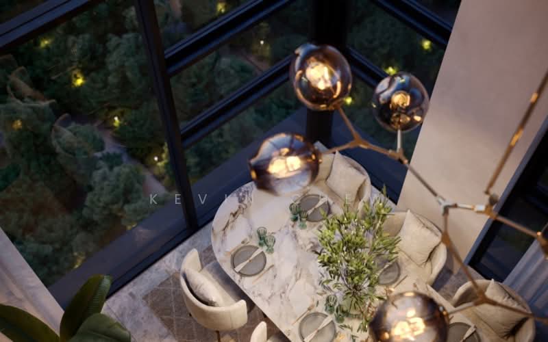 Service Residence for Sale at One Eleven Menerung - Kevin Chew - Dining Room - PropertyGuru.com.my