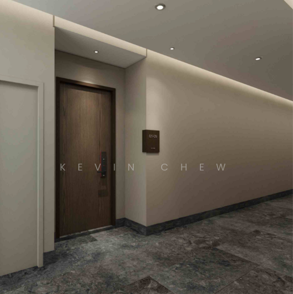 Service Residence for Sale at One Eleven Menerung - Kevin Chew - Corridor - PropertyGuru.com.my