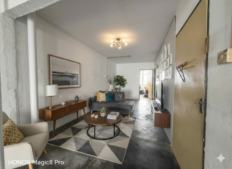 Flat for Sale at Taman Putri Kulai - Yusri Yusak - Living Room - PropertyGuru.com.my