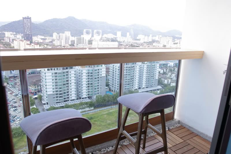 Queens Residences Q2 @ Queens Waterfront untuk Untuk Disewa - RM 4,500 /bulan, Apr 2026 - Balcony - PropertyGuru.com.my