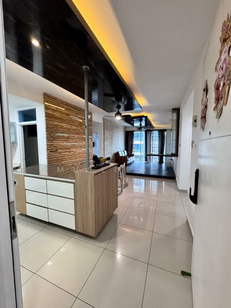 Service Residence for Rent at D'Ambience Residences (Pangsapuri Ikatan Flora) - Muslieg . - Living Room - PropertyGuru.com.my