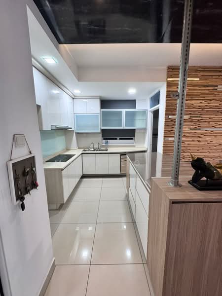Service Residence for Rent at D'Ambience Residences (Pangsapuri Ikatan Flora) - Muslieg . - Kitchen - PropertyGuru.com.my
