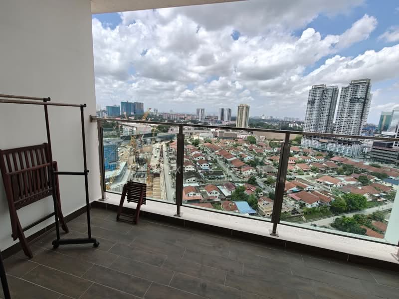 Service Residence for Rent at TriTower Residence @ Johor Bahru Sentral - Alex Sieh - Balcony - PropertyGuru.com.my