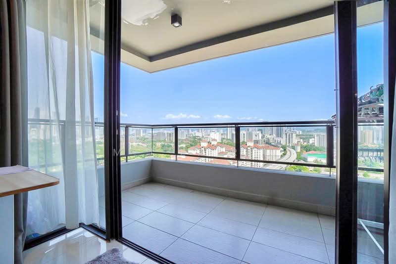 Service Residence for Sale at G Residence - M.J Zairin - Balcony - PropertyGuru.com.my
