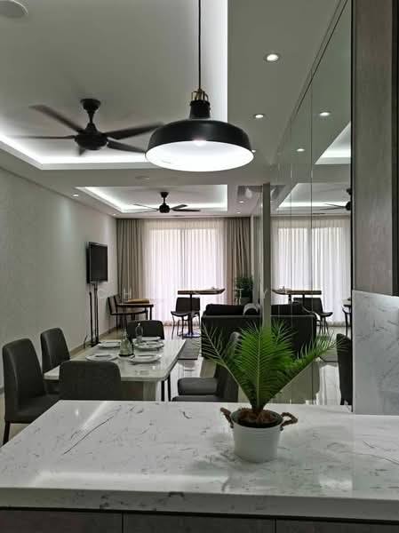 Service Residence for Rent at United Point (Residensi Berpadu) - Chris Tye - Living Room - PropertyGuru.com.my