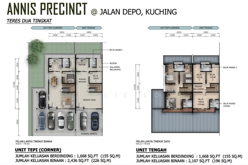2-storey Terraced House for Sale in Petra Jaya (Kuching) - Leslie Loi - PropertyGuru.com.my