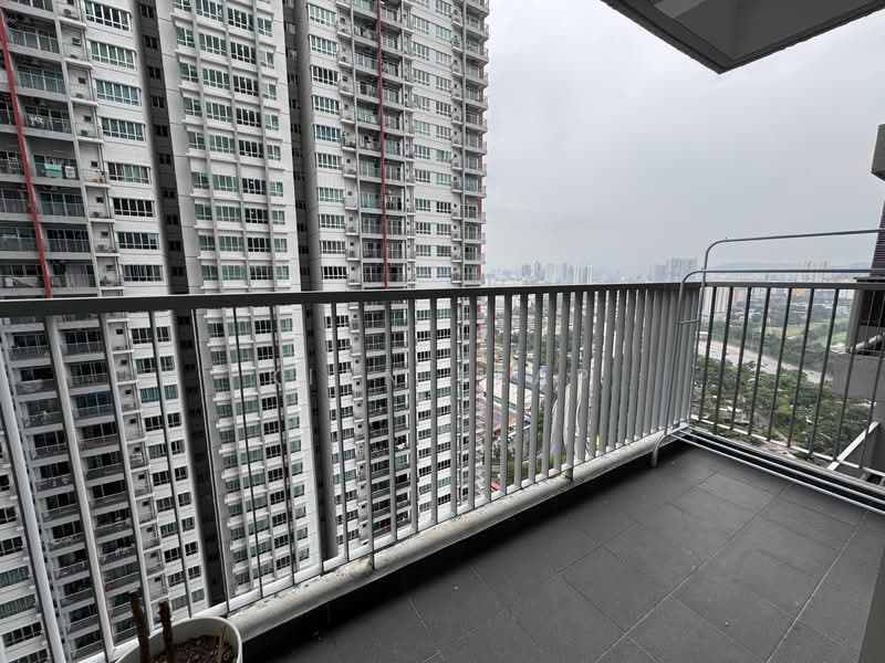 Service Residence for Rent at Razak City Residences (RC Residences) - Kian Leap - Balcony - PropertyGuru.com.my