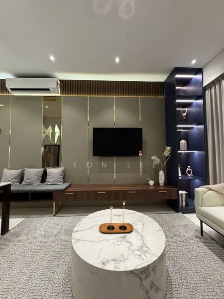 Service Residence for Sale at Golden Crown Residence - Leon Lee - Living Room - PropertyGuru.com.my