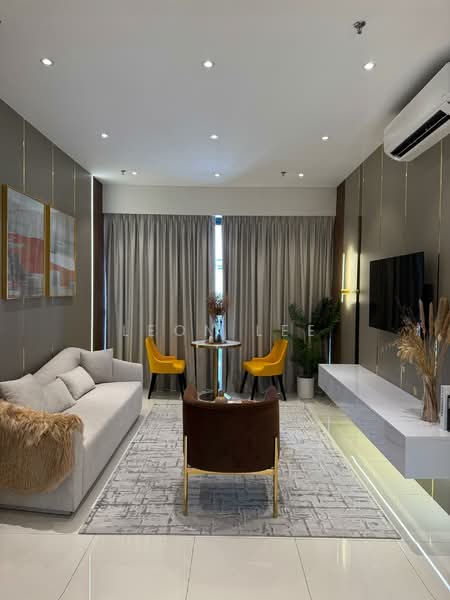 Service Residence for Sale at Golden Crown Residence - Leon Lee - Living Room - PropertyGuru.com.my