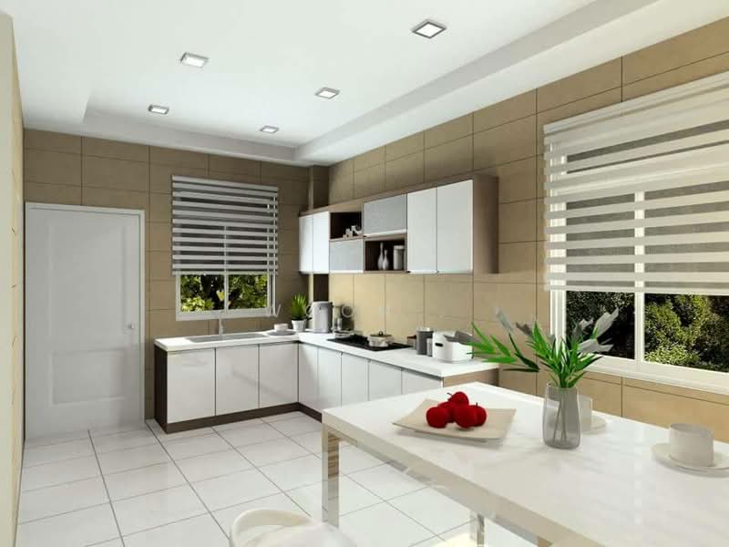 Bungalow House untuk Disewa di Paya Rumput (Melaka) - Woon . - Kitchen - PropertyGuru.com.my