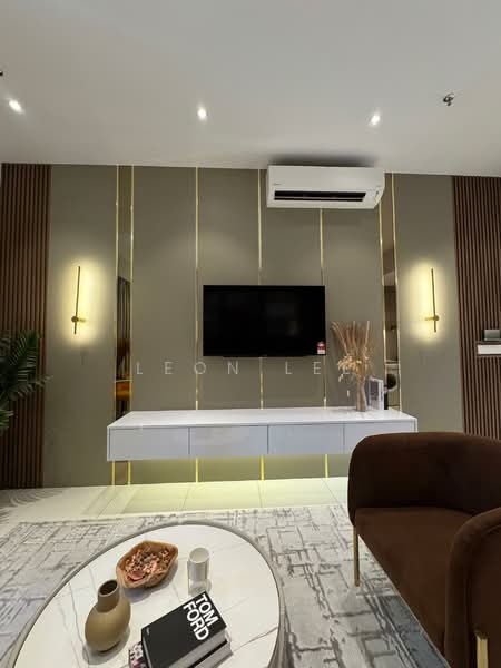 Service Residence for Sale at Golden Crown Residence - Leon Lee - Living Room - PropertyGuru.com.my