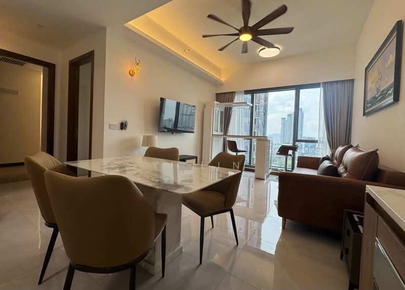Service Residence for Rent at Core Residence @ TRX - Yi Lin - Living Room - PropertyGuru.com.my