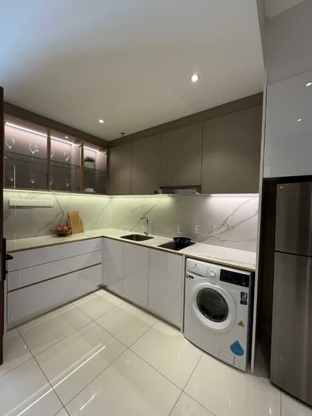 Service Residence for Sale at Golden Crown Residence - Leon Lee - Kitchen - PropertyGuru.com.my