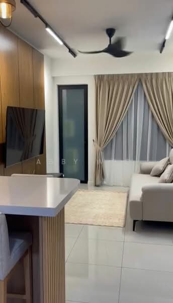 Service Residence for Rent at SouthPlace Residences @ Tropicana Metropark - Abby Woo - Living Room - PropertyGuru.com.my