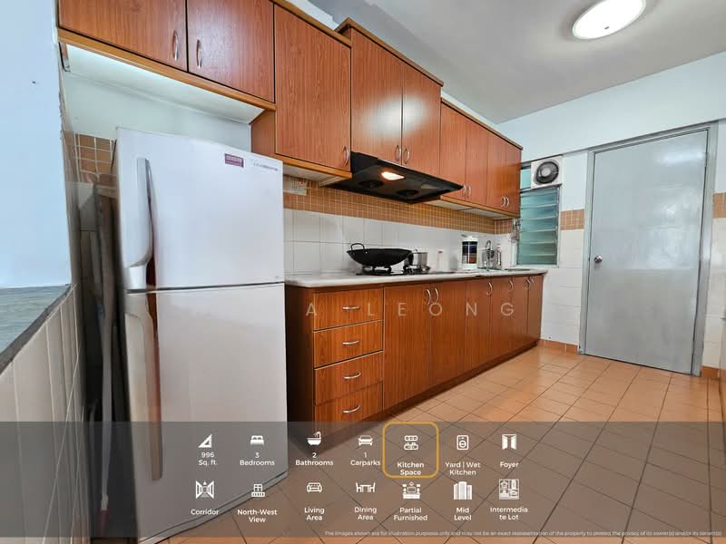 Condominium for Rent at Perdana Exclusive - Wawa Leong - Kitchen - PropertyGuru.com.my