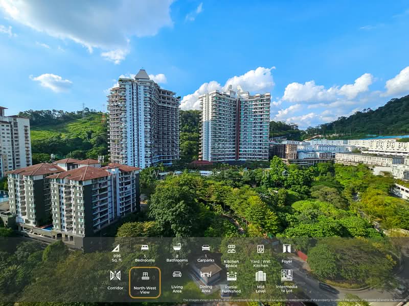 Condominium for Rent at Perdana Exclusive - Wawa Leong - Corridor - PropertyGuru.com.my