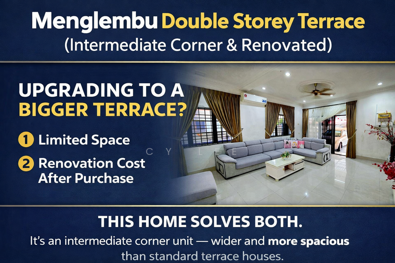 Bandar Baru Menglembu untuk Untuk Dijual - RM 520,000, Feb 2026 - Living Room - PropertyGuru.com.my