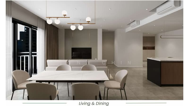 Condominium for Rent at Allevia - Fiona Chin - Living Room - PropertyGuru.com.my
