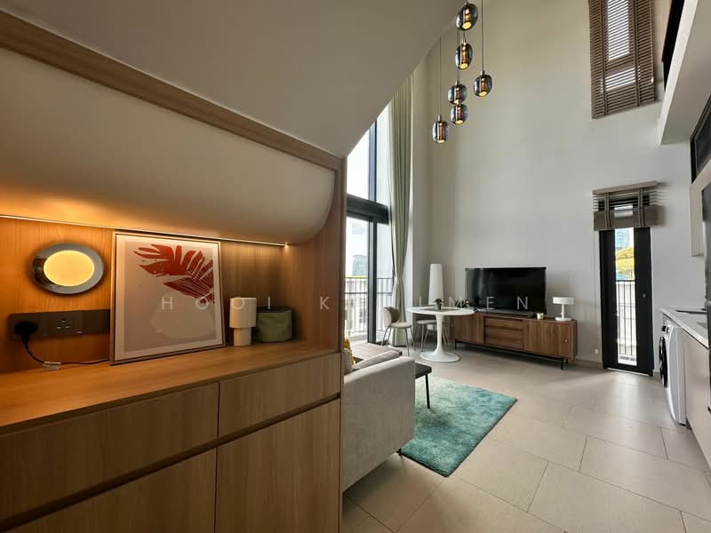 Service Residence for Rent at Isola - Hooi Karlmen - Living Room - PropertyGuru.com.my