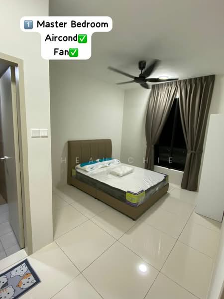 Service Residence for Rent at Vivo Executive Apartment - Cheau Chie Ooi - Master Bedroom - PropertyGuru.com.my