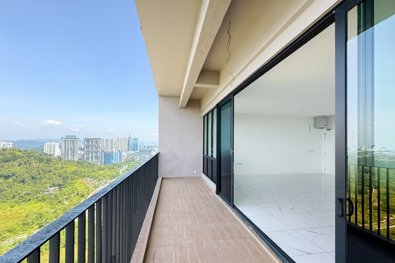 Service Residence for Sale at Cubic Botanical - Kevin Chew - Balcony - PropertyGuru.com.my