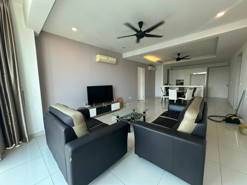 Servis Apartment untuk Disewa di Jazz Residences - Xinnee . - Living Room - PropertyGuru.com.my