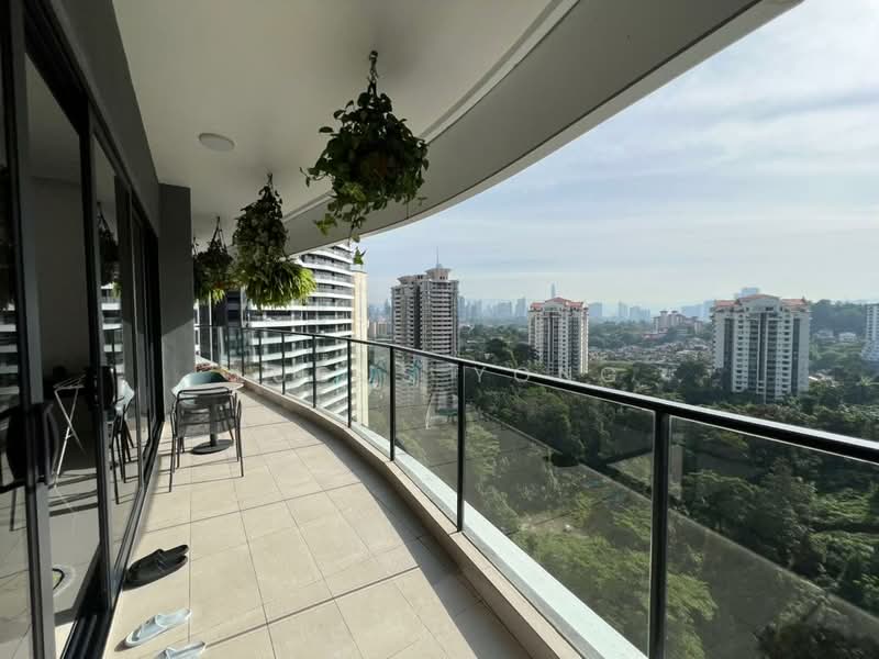 Condominium for Rent at Setia Sky Seputeh - Lucus Yong - Balcony - PropertyGuru.com.my