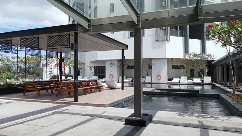Condominium for Rent at Vivo Residential Suites - Mazsheera . - Pool - PropertyGuru.com.my