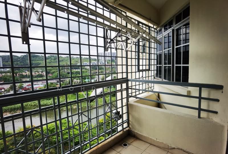Apartment for Sale at Zamrud Apartment - Mohd Faizal - Balcony - PropertyGuru.com.my