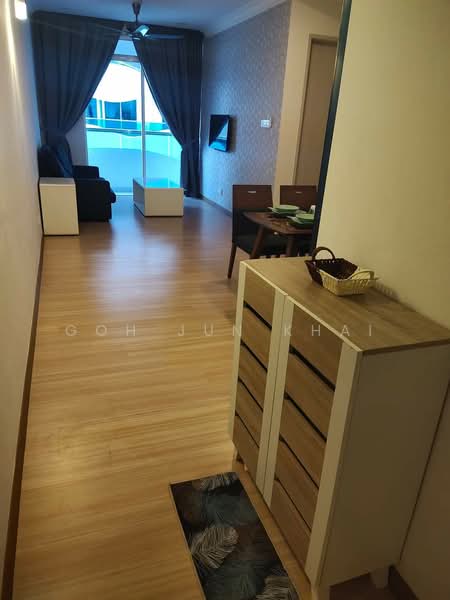 Service Residence for Rent at The Wave Residence - Goh Jun Khai - Living Room - PropertyGuru.com.my