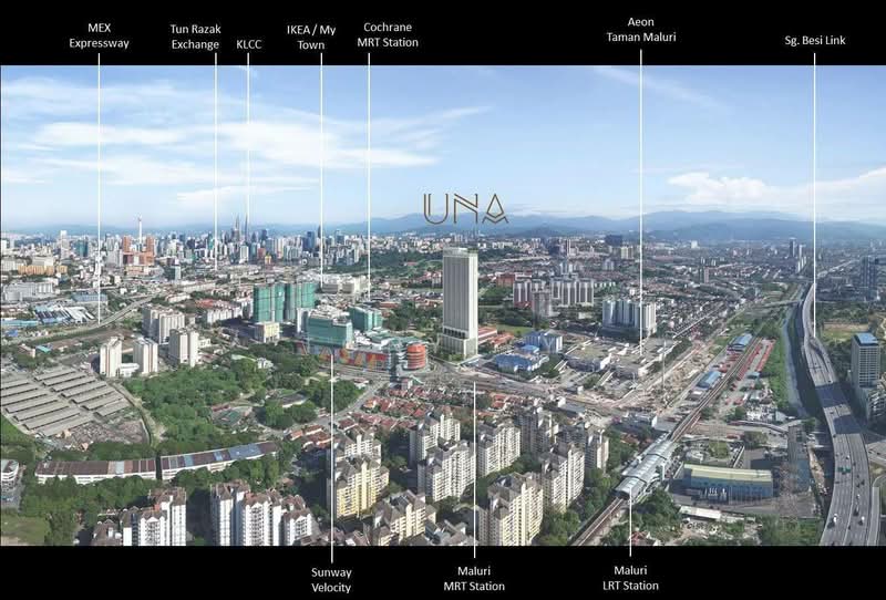 Service Residence for Sale at UNA Serviced Apartment - Tony YY - Exterior - PropertyGuru.com.my