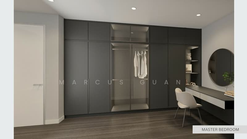 Kondominium untuk Disewa di Aetas Damansara - Marcus Guan - Master Bedroom - PropertyGuru.com.my