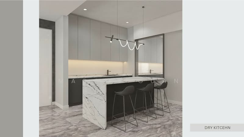 Kondominium untuk Disewa di Aetas Damansara - Marcus Guan - Kitchen - PropertyGuru.com.my