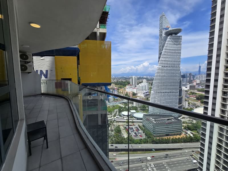 Service Residence for Rent at KL Gateway Premium Residences - Tony YY - Balcony - PropertyGuru.com.my