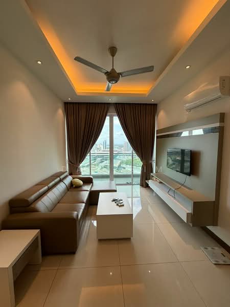Service Residence for Rent at Paragon Suites @ CIQ - Dave Sim - Living Room - PropertyGuru.com.my